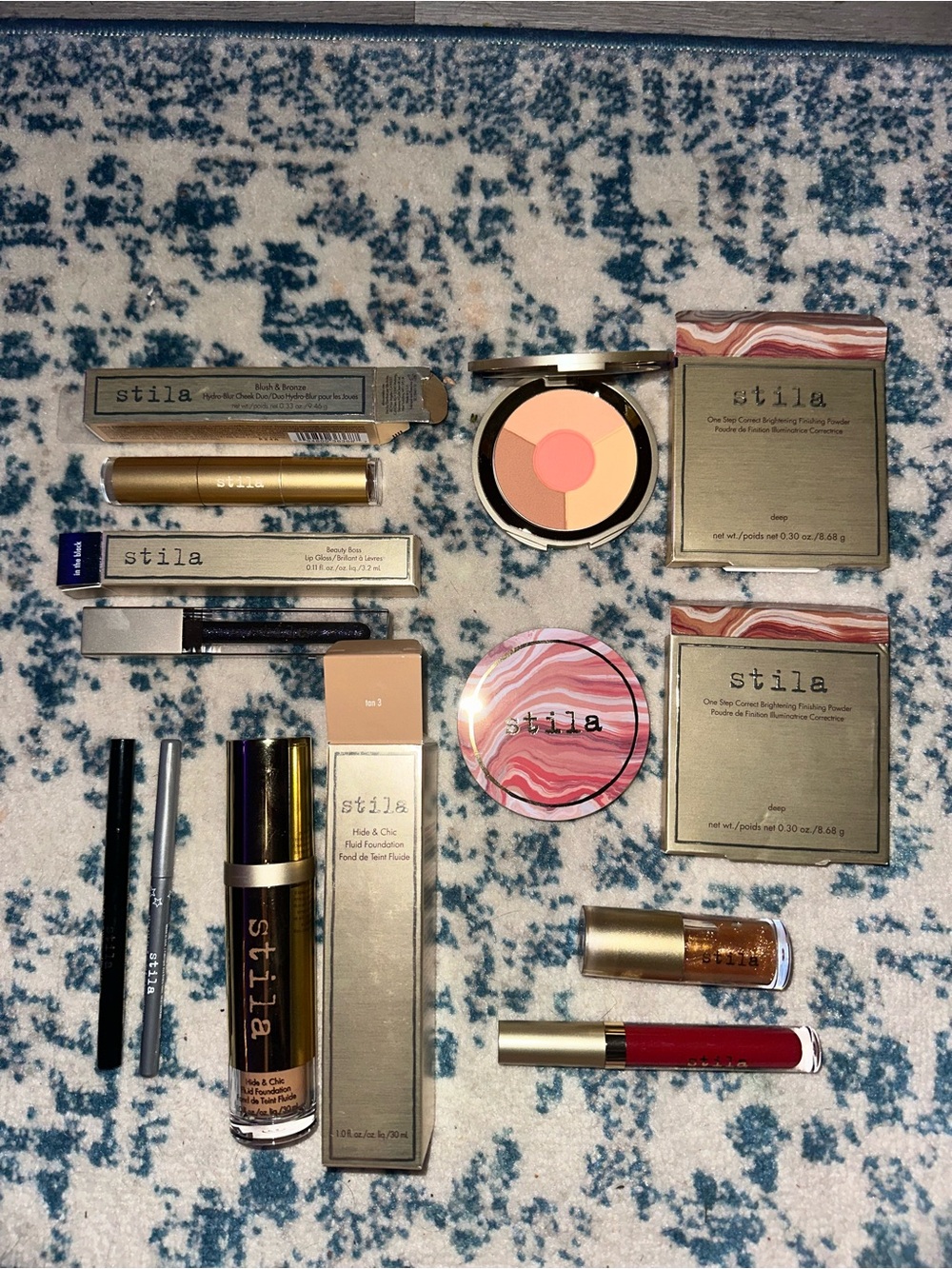 Stila Beauty Lot 9 Items NEW